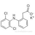 Diclofenaco potásico CAS 15307-81-0